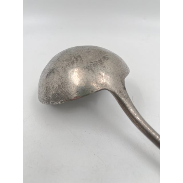 Early 19th Century Rustic German Pewter Ladle For Sale - Image 9 of 17