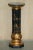 Chinese Neoclassical Style Chinoiserie Lacquered Torcheres Columns, 1920s, Set of 2 For Sale - Image 10 of 11