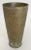 Indian brass Lassi cup with hand-engraved floral motif. Features a wonderful patina. Circa 1940s.