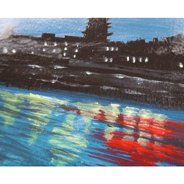 Anna Maria Caboni, Nocturne, Acrylic Painting, 2025 For Sale - Image 3 of 4