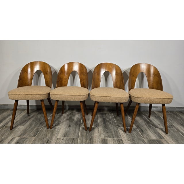 Dining Chairs by Antonín Šuman, 1960s, Set of 4 For Sale - Image 4 of 13