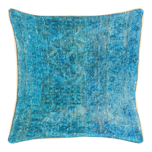 1960s Persian Kerman Pillow For Sale