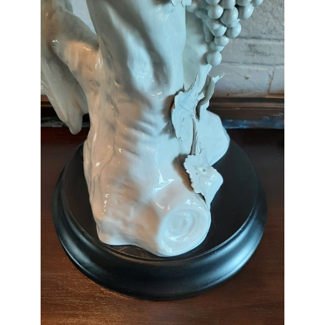 Ceramic Vintage Italian Ceramic Parrot For Sale - Image 7 of 9