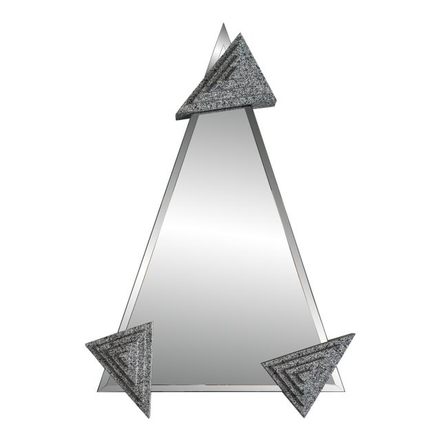 1980s Post Modern Mirror and Shelf For Sale