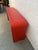 Red 1980s Post-Modern Waterfall Console Table For Sale - Image 8 of 10