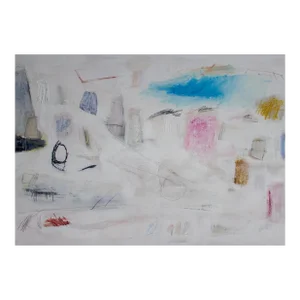 "Witnessing a Familiar Setting With Seasoned Eyes" Original Abstract Painting by Brian Jerome