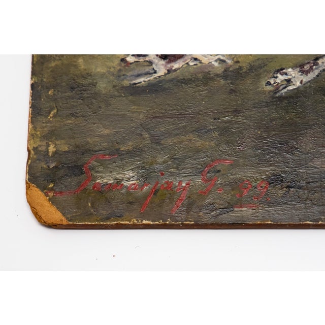 Late 19th Century Fox Hunt Scene on Board For Sale - Image 4 of 9