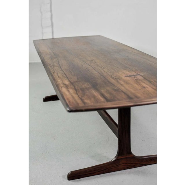 Fristho Large Dutch Rosewood Coffee Table from Fristho, 1960s For Sale - Image 4 of 10