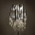Mid-Century Modern Modern Floor Lamp with Glass Drops, 20th Century For Sale - Image 3 of 8