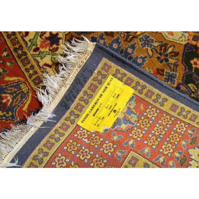 1980s Pande Cameron New York IndoPersian Nizam Wool Rug Chairish