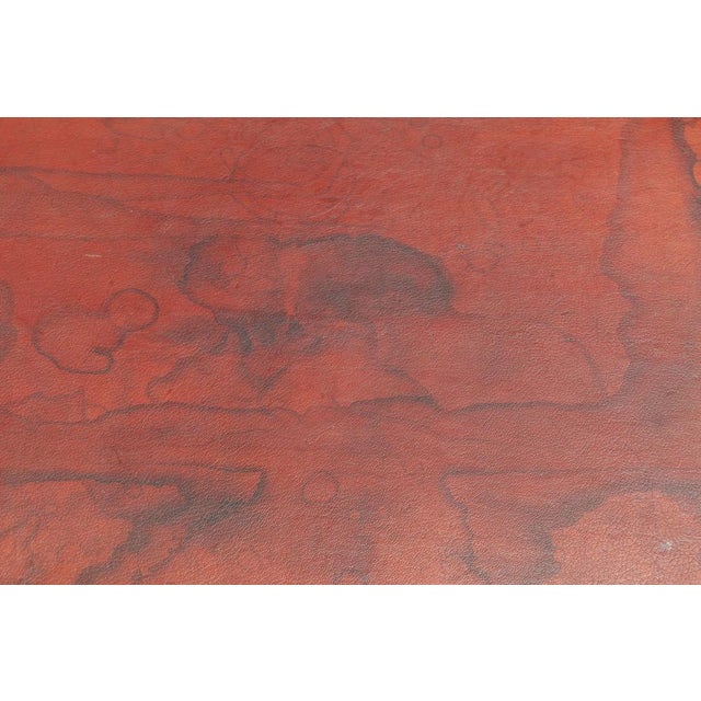 Wood Vintage Writing Table in Walnut, 1880 For Sale - Image 7 of 11