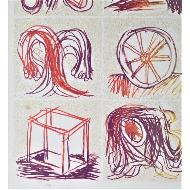 Pierre Alechinsky, Inventory, Circa 1980 For Sale - Image 4 of 5