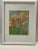 Original Mixed Media Artwork “Flowers in Field” (Watered Acrylic Painting and Ink on Art Paper); Signed, Framed For Sale - Image 9 of 12