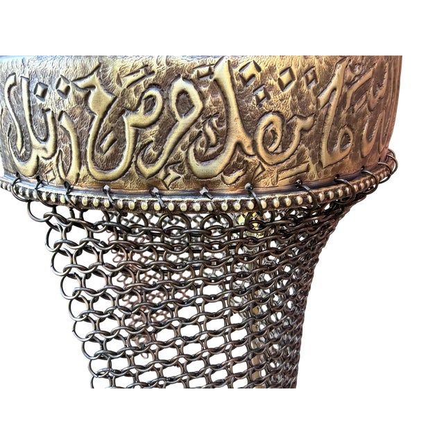 Hand Forged Historical Brass Helmet For Sale - Image 14 of 14