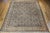 A rare and exquisite late 19th century Indian Agra room-size rug, distinguished by its highly desirable near-square...