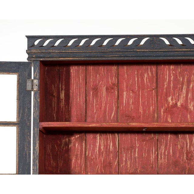 Black Bureau with Multiple Drawers, 1800s For Sale - Image 9 of 10