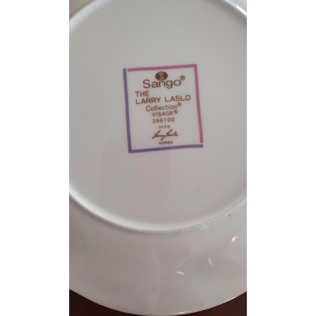 1980s 1980's Larry Laslo "Visage" Place Settings (Three) For Sale - Image 5 of 5