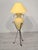 Vintage Ceramic Orange Floor Lamp, 1980s, in Very Good conditions. Designed 1980 to 1989 European Plug (up to 250V).The...