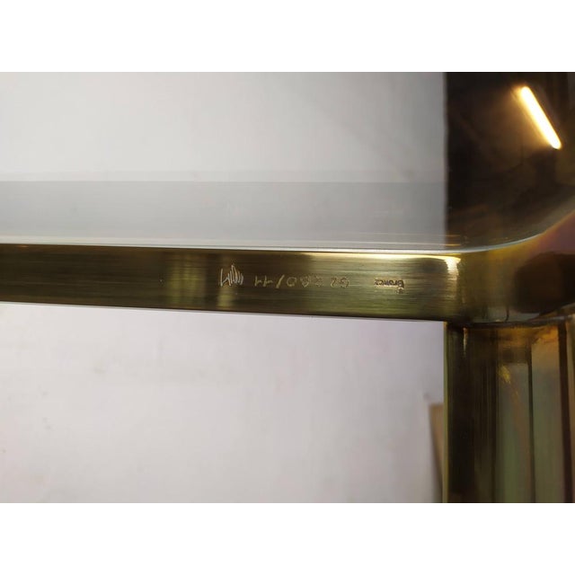 Vintage Bronze Console Table, 1970s For Sale - Image 18 of 18