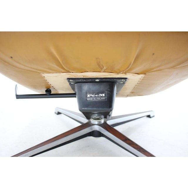 Leather Adjustable Armchair from Peem, Finland, 1970s For Sale - Image 18 of 18