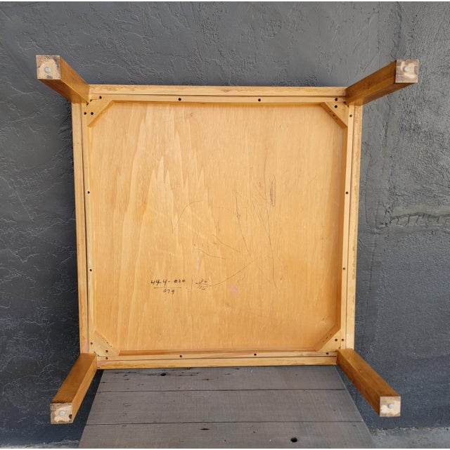 Parsons Square Coffee Table Manner of Milo Baughman For Sale - Image 9 of 11