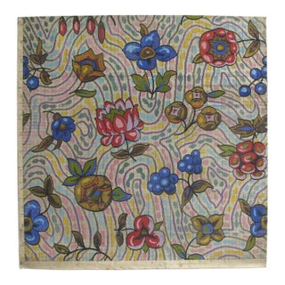 Antique French Textile Design For Sale