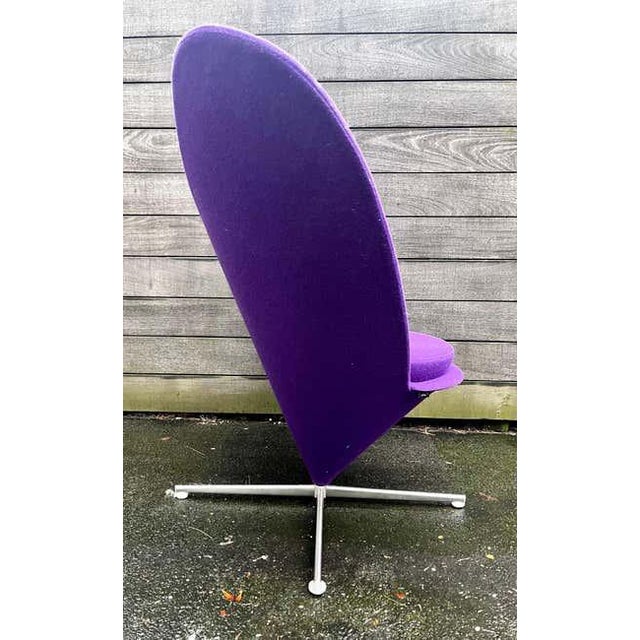 Mid-Century Modern Vitra Heart Cone Chair by Verner Panton, Switzerland, 1958 For Sale - Image 3 of 17