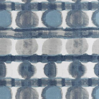 Harlequin Delphis Fabric in Ink/Sky For Sale