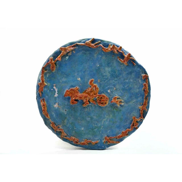 1960s Sirio Pellegrini, Galloping Cart Sculpture, 1960s, Terracotta For Sale - Image 5 of 5