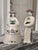 1930’s Weston Ware, California Plantation Couple Vase Pair - Set of 2 For Sale - Image 13 of 13