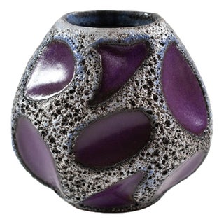 West German Roth Asteroid Vase For Sale
