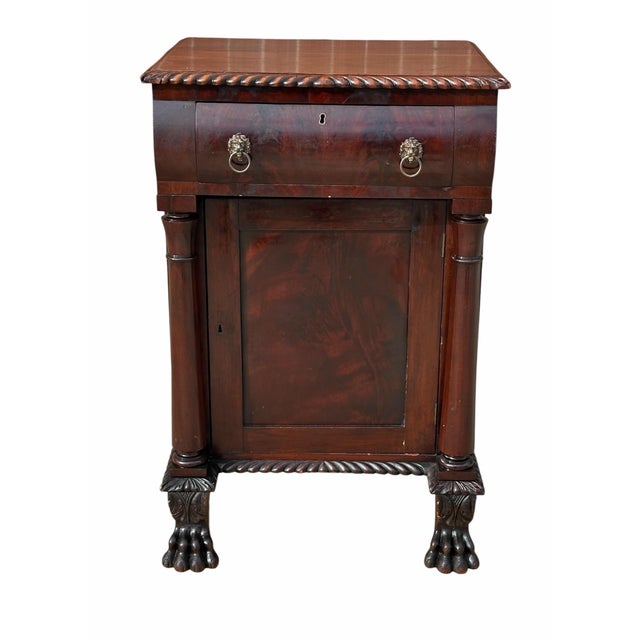 With our highest compliments Bay Colony Antiques proudly offers this exceptional antique cabinet. These particular...