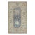 Gray Multicolor Handwoven Turkish Oushak Rug 2'11" X 4'8" For Sale