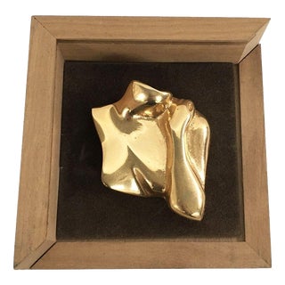 Patrizia Guerresi, Italian Abstract Sculpture, 1986, Bronze For Sale
