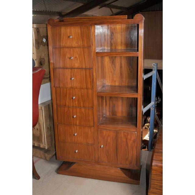 Art Deco Rosewood Bookcase For Sale - Image 9 of 9