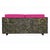 Wood Adrian Pearsall Craft Associates Pink Paul Evans Style Brutalist Loveseat Sofa For Sale - Image 7 of 16