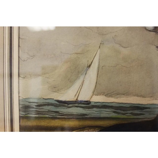 Printmaking Materials Sir Thomas J. Lipton C1931 Lithograph by Gordon Ross For Sale - Image 7 of 7