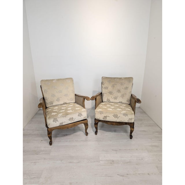 Vintage Louis Sofa with Woven Sides, 1965 For Sale - Image 14 of 18