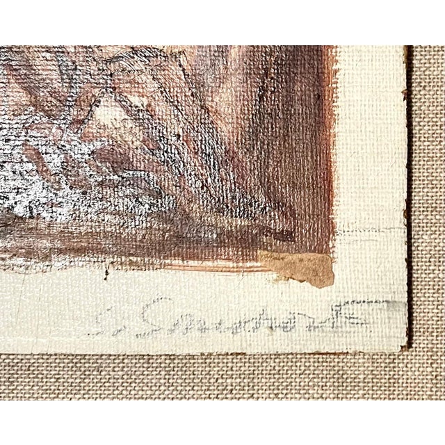 Simka Simkhovitch, Simka Simkhovitch WPA Artist Oil Painting Family Mother, Kids American Modernist, c.1930's For Sale In Miami - Image 6 of 18