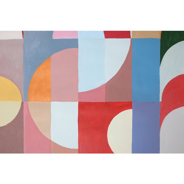 2026, Art Deco Painting - Set of 2 For Sale In Miami - Image 6 of 10