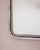 Vintage Italian Chrome Metal Wall Mirror, 1970s For Sale - Image 6 of 10