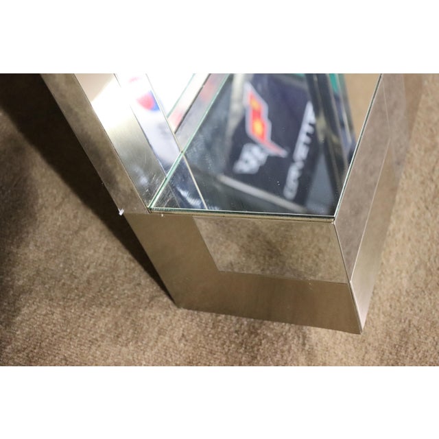 Mid 20th Century Paul Evans Designed 'Cityscape' Mirror For Sale - Image 9 of 12