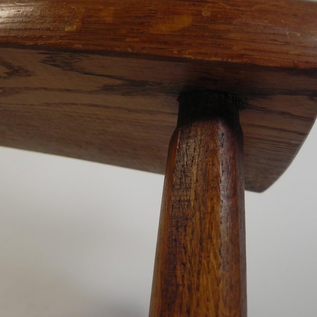 Vintage Oak Tree Stump Stool, 1960s For Sale - Image 16 of 18