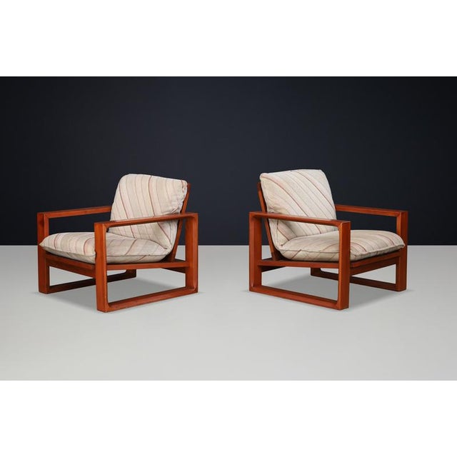 Mid-Century Modern Lounge Chairs attributed to Miroslav Navrátil, Former Czechoslovakia, 1970s, Set of 2 For Sale - Image 15 of 17