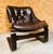 Vintage Danish Lounge Chair in Coco Leather and Rosewood, in Good conditions. Designed 1970 to 1979