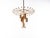 German Tendril Ribbon Chandelier in Crystal Glass & Gilt-Brass from Palwa, 1960s For Sale - Image 15 of 17