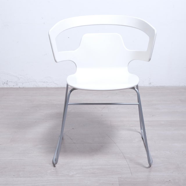 White Segesta 501 Chair by Alfredo Häberli for Alias, 2003 For Sale - Image 6 of 18