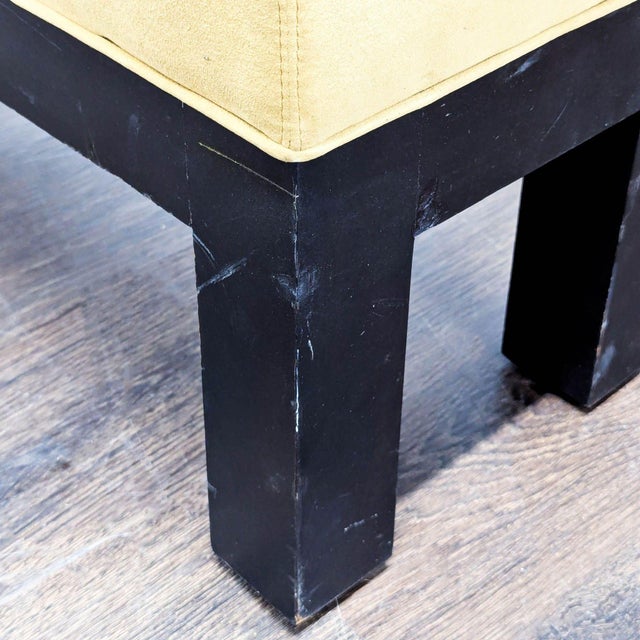 Yellow Cisco Brothers Slim Bench For Sale - Image 8 of 9