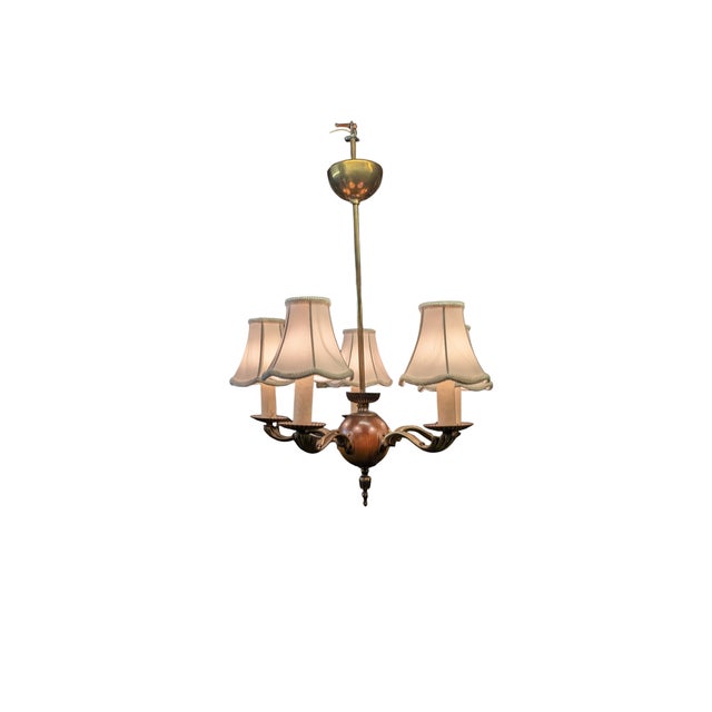 Chandelier by Paavo Tynell for Oy Taito Ab, 1930s For Sale - Image 10 of 13