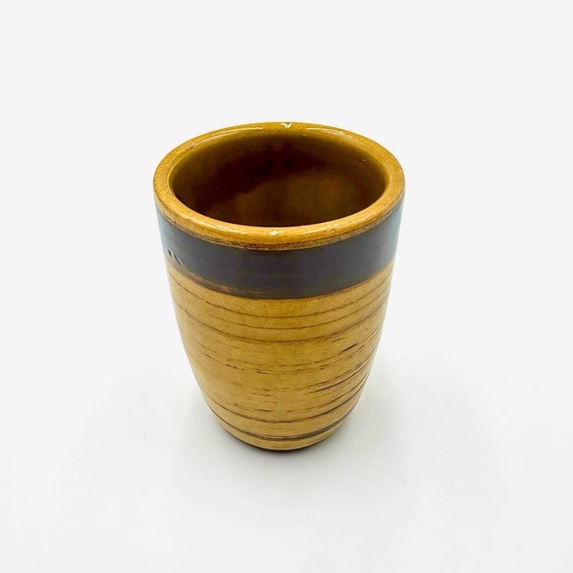 Glazed Ceramic Orangeade Set from GK, 1970s, Set of 8 For Sale - Image 4 of 9
